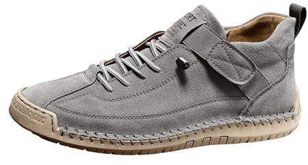 VBEDKDEB Stövlar damstövlar ankelstövlar damskor, fashionabla, platta stövletter, färgmatchande par casual hög topp unisex stövlar kvinnor, GRÅ, 37.5 EU