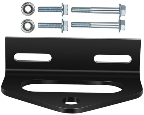 Cabilock Kit Gancio Traino per Tosaerba Ferro Resistente con Elevata capacità di Carico Design Compatto e Fissaggio Sicuro per Rimorchio Tosaerba