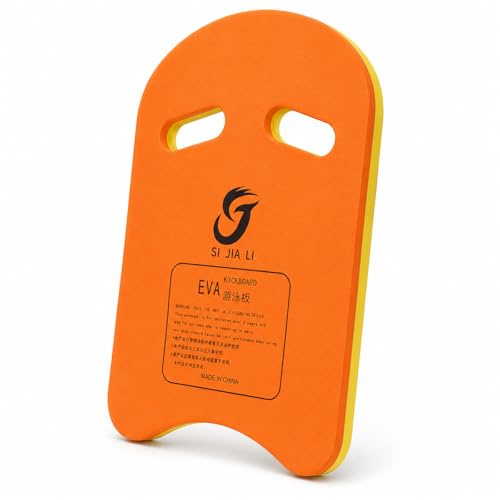 panemy Schwimmboard aus Eva für Erwachsene & Jugendliche, Kickboard mit Griffmulden, Trainingsbrett für Schwimmübungen, Wassertraining & Aquafitness