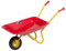 Brouette pour enfant en métal certifiée TÜV/GS, capacité maximale de chargement de 35 kg, dimensions :73 cm.