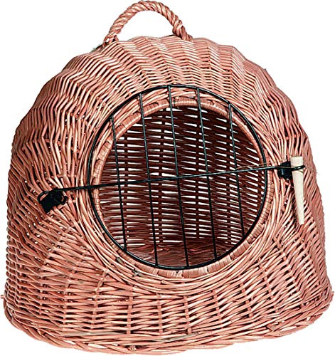 Karlie Katzenkorb Weide mit Tür L: 50 cm B: 40 cm H: 40 cm