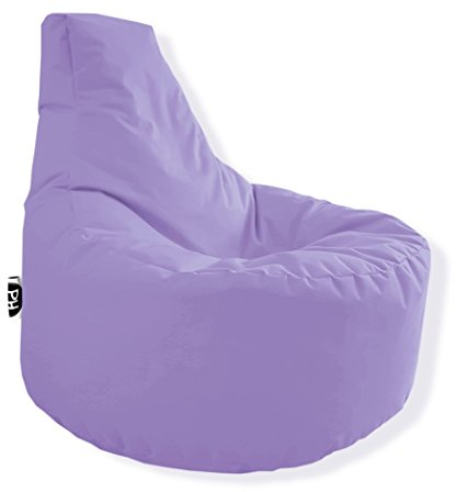 Patchhome Gamer-kudde, loungekudde, sittsäck, fåtölj, sittdyna inom- och utomhus, lämplig färdigfylld