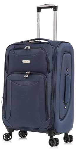 FLYMAX Cabin Carry on Flight Bag Approved Hand Luggage Case Hold Suitcase 55x35x20 Fits Ryanair Easyjet Jet 2 56x45x25