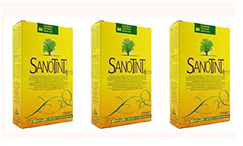 SANOTINT SENSITIVE FARBE 84 GOLDBRAUN KUPFER-3 PACKS - 3 x 125 ml