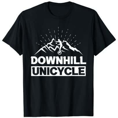Pedal Downhill Einrad Offroad Mountain Fahrzeug One Wheel T-Shirt