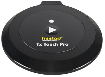 FREELAP TX Touch Pro - Balise de Départ pour Athlétisme - Spécial Départs en Bloc - Déclenchement par Relâchement de Bouton - Haute Précision Chronométrique