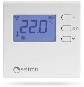 Seitron termostato digitale via radio bidirezionale TRD03B