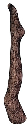 TBFT Guling ONE PAIR SEXY BLACK OR HOT PINK STOCKINGS PANTYHOSE FISHNET TIGHTS LACE LEGGINGS FOR WOMEN CHRISTMAS ROSE PATTERN PLUS SIZE