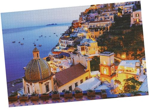 VICASKY 1000stücke Packung Mit Teilen Puzzles Bildungs-Spielzeug Für Junge Mädchen Und Meer-Puzzle Aus Papier Geduld Und Konzentration Entwickeln Für Besondere Anlässe