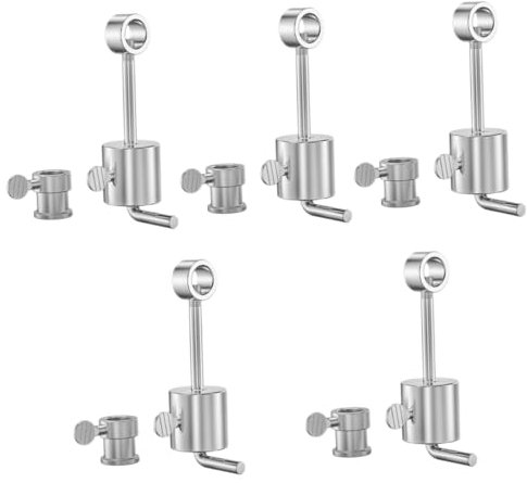 HANABASS 5ensembles Balance Poids Rôtissoire Inoxydable Accessoire De Barbecue Ajustable Pour Cuisson Équilibrée Compatible Avec Divers Aliments Outil De Rôtisserie Pour Rôtissage