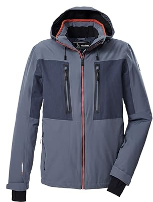 Killtec Herren Ksw 47 Mn Ski Jckt Skijacke/Funktionsjacke mit abzipbarer Kapuze und Schneefang