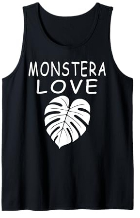 Monstera Love Monstera Deliciosa Swiss Cheese Plant Tank Top