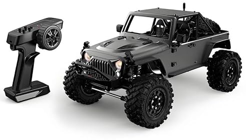 s-idee® MJX H12Y grau 1:12 RC Crawler Brushless Off-Road sensorlos