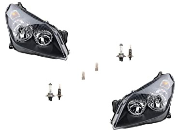 Johns, passend für Opel Astra Scheinwerfer H 03/04- m. Leuchtmitteln Set links & rechts