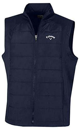 Callaway Golf Hombre completo cremallera mangas Cofre Gilet - Chaquet�n - L