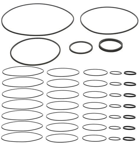UPKOCH 50 Stück Quadratische Kassettenriemen 1mm Aus Gummi Für Kassettenrekorder DVD Laufwerk Recorder Antriebsriemen Zur Reparatur Und Wartung Verschleißfest Und Geräuschreduzierend