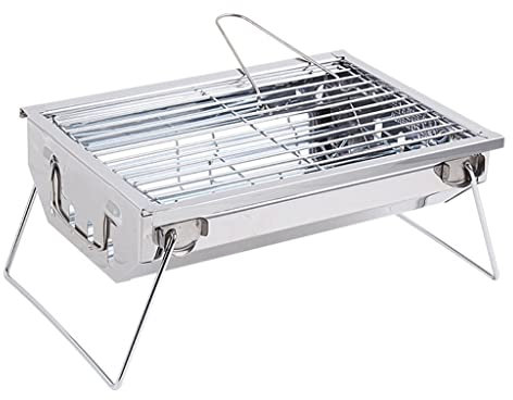 Barbecue au Charbon de Bois Pliable et Portable, léger, pour la Cuisine en Plein air, Le Camping