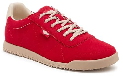 ROCKET DOG Womens Bertie Sneaker, Red, 6 UK