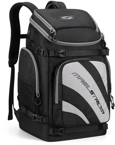 Maelstrom Bolsa de Viaje Grande para Botas de esquí para Hombres y Mujeres, Negro, L, Bolsa de Viaje Grande para Botas de esquí para Hombres y Mujeres