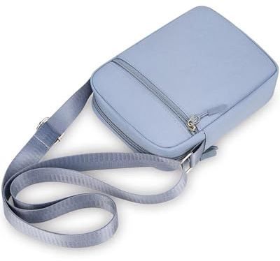 Veyarien Small Crossbody Phone Bags, Women's Cross-body Bags Small Mobile Phone Wallet Travel Passport Bag, Mini Shoulder Purse with Long Strap for Girls Women Ladies