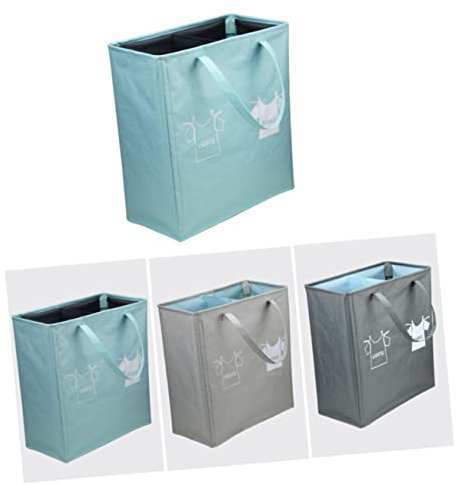 HHOZsafety Cesta de lavandería de Almacenamiento Estuche de acrílico Transparente Gancho para Pinzas de Ropa para Vacaciones Organizador de cestas de lavandería Cubo de la