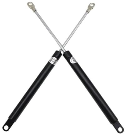 Resorte de Gas Resortes Gas Capó Coche 2 Uds. 300-600mm 400N Capó Maletero Puerta Trasera Barra Soporte Elevación Resorte Cama Autobús Camión Ventana De Barco Amortiguadores(550mm)