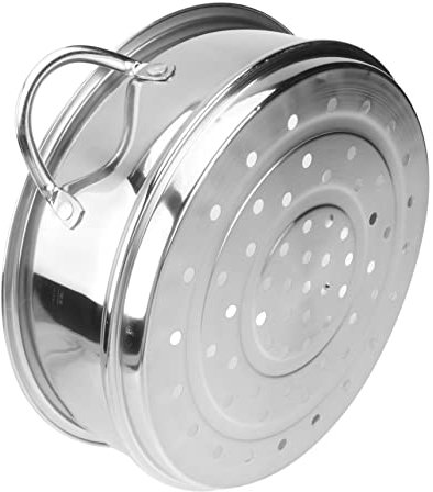 DINHEAROM Vaporera De Cocina De Cesta Inoxidable Vaporera Para Panecillos Práctica Para Hogar y Restaurante