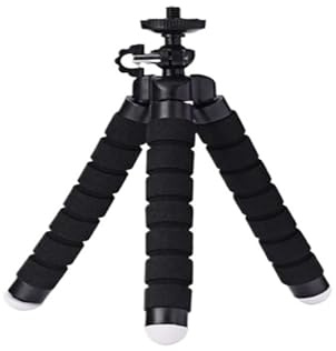 BFXXF 10 tum LED selfie-ljus dimbar LED-fotografering med stativ telefonstativ (A-26 cm röd)