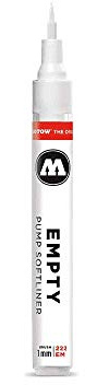Molotow 311em Nachfüllbar Empty Marker 4 8 mm Chisel Tip