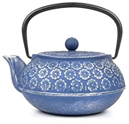 Sens Original - Théière fonte cerisier en fleur 1l - - Sens Original - bleu
