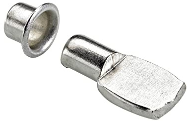 Hettich Löffelbodenträger mit Hülse 8 mm vernickelt | Art.Nr. 3792512
