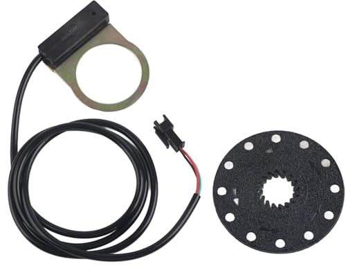 Electric Bicycle Pedal Assist Sensor 12 Magnets 12 Pulses Per Revolution PAS System, Assistant Sensor Speed Sensor for Electric Bicycle Pedal, E Bike Power Pedal Assist Sensor