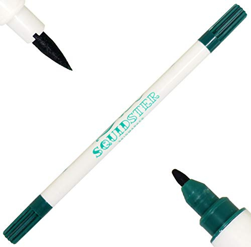 Squidster Hautmarker GRÜN Tattoostift mit zwei Spitzen Skin Marker