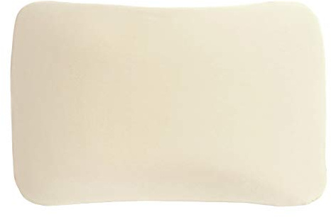 Edda Lux® Bezug passend für Tempur Arch und Tempur Symphony Kissen 63x43 cm | Jersey Kissenbezug für Kopfkissen in S (63x43x11 cm) und M (63x43x12,5 cm), aus Baumwolle mit Reißverschluss, in Natur