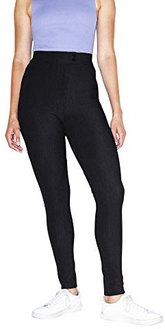 American Apparel Women's The Riding Pant, black, Medium