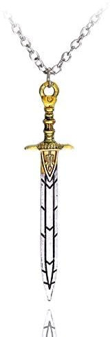 Collier de haute qualité Percy Jackson avec pendentif épée de la mer des monstres pour homme et femme