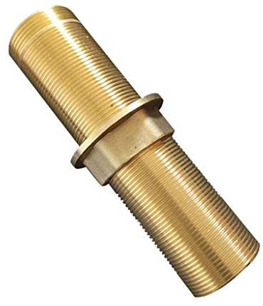 Einloch-Deck-Armaturen für Warm-/Kaltwasserhahn, Nippel, Kontermutter