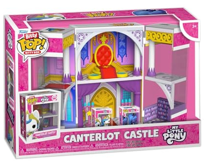 Funko Bitty Boxes: My Little Pony - Canterlot Castle | Merchandising Oficial - Juguete Coleccionable - Idea de Regalo de Cumpleaños para Fans y Coleccionistas