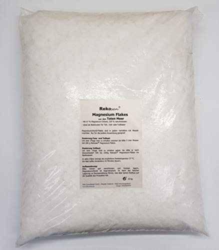 Rekosan ® Magnesiumchlorid 47% MgCl2 Flakes aus dem Toten Meer10 kg