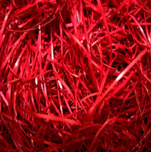Fashion-Sonderposten Deko Holzwolle Premium Holzwolle Made in Germany 2,5KG, Farbe: Rot