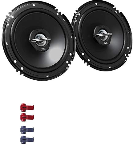 JVC CS-J620X Auto Lautsprecher 16,5 cm mit Einbauset passend für Hyundai Getz ab 2002 Türen vorne 600 W 165mm 2 Wege Koax