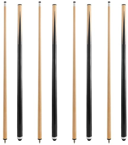 HMQQ Pool Cue Stick/Billairds cue Stick Pool Stick 58 Set of 2/Set of 4 /Set of 4 20OZ, 48 Set of 2/ Set of 4, with Different Weight/Size/Quantity (58 Set of 4 20OZ)