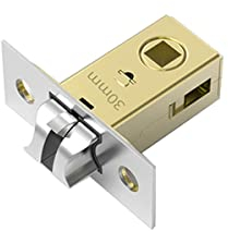 Qrity 30mm Serratura Tubolare, Serratura di Mortice di Alta Qualità, Serratura di Porta Progettata per Essere Utilizzata con le Maniglie della Porta della Leva a Molla