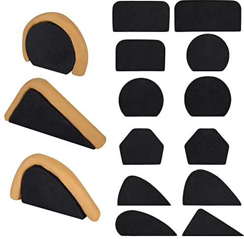 12 piezas Moldes para Asas de Tazas, Varios Tamaños y Formas Formas Pequeñas para Asas de Tazas para Arcilla Tazas DIY Herramienta para Hacer Asas de Tazas para Cerámica