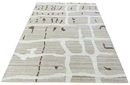 Nepal Teppich Handgeknüpft Beige Compatible with Braun 100% Wolle Orientteppich 160x226 cm N-84