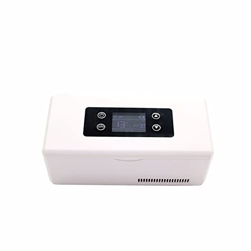 Custodia termica portatile per insulina 10 minuti di raffreddamento, mini frigorifero USB per medicinali, piccolo frigorifero per auto, controllo preciso della temperatura 2-8°C, contenitore refr