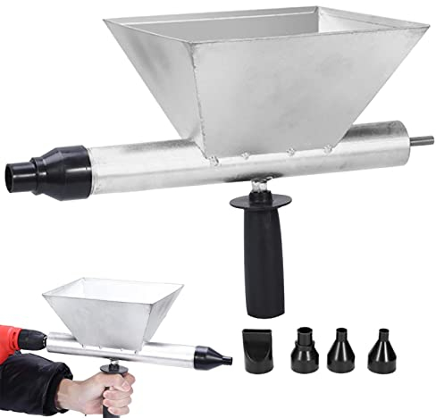 Kaxenig Mortier Électrique, Pistolet À Calfeutrer Pointeur, Machine Jointoiement Ciment avec 5 Buses, pour Joint Mortier, Mur Pierre, Mur Briques, Sols