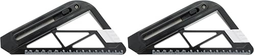 Coral 56300 Essentials Snap Off Knife with Auto Lock for Wallpaper Smoothing and Edge Cutting 18MM, Black (Pack of 2)