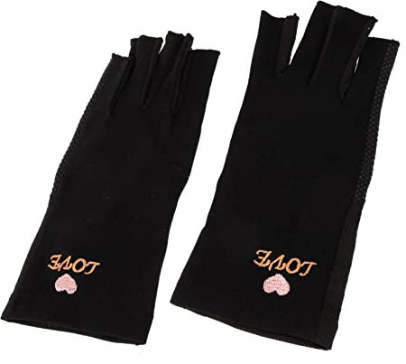 POPETPOP 2pcs Uv Protected Riding Gloves for Cycling Summer Outdoor Fishing Gloves Skid-resistant Comfortable for Women
