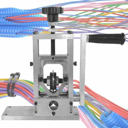 Máquina Peladora De Cables Eléctrica, Máquina Peladora De Chatarra De Alambre De Cobre, Peladora De Cables De 1-70 Mm, Máquina Peladora Manual, Longitud Máxima De Línea De Corte 1000mm